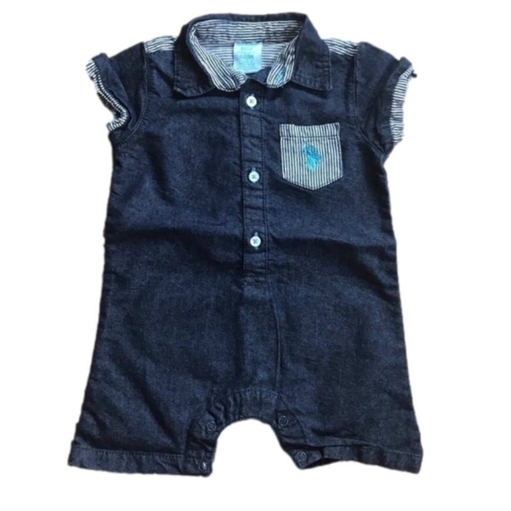 US Polo Assn. baby shortall size 6-9 months